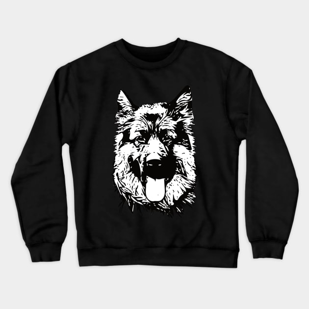 German Shepherd - German Shepherd Christmas Gifts Crewneck Sweatshirt by DoggyStyles